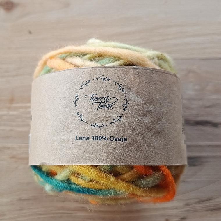 Lana de Oveja - Amarillo matizado  1