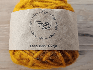 Lana de Oveja - Amarillo Mostaza