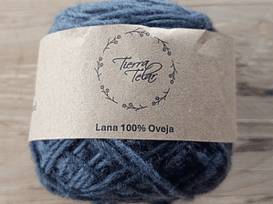 Lana de Oveja - Azul Petroleo
