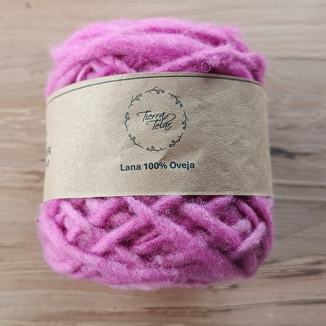 Lana de Oveja - Malva  1