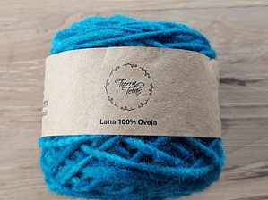 Lana de Oveja - Azul 