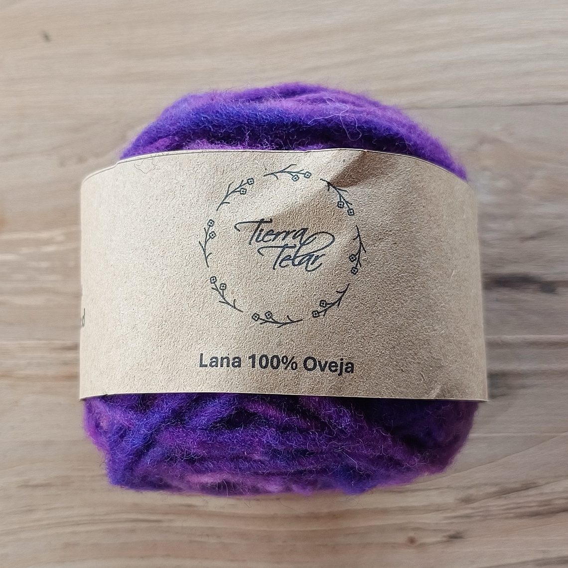 Lana de Oveja - Morado  1