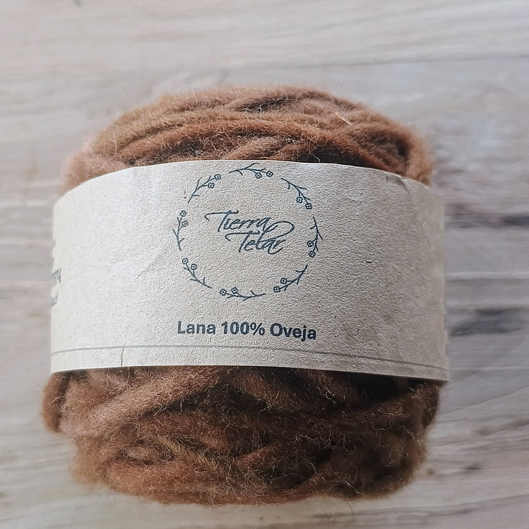 Lana de Oveja - Café Caramelo  1