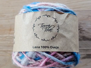 Lana de Oveja - Rosado matizado 