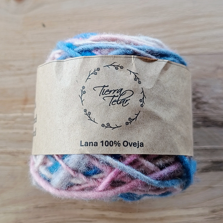 Lana de Oveja - Rosado matizado  1