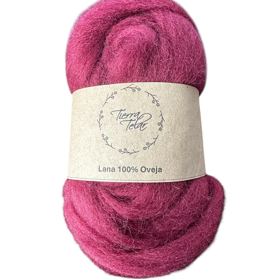 Lana de Oveja - Vellón Peinado - Burdeo 1