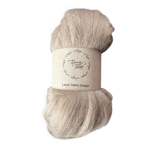 Lana de Oveja - Vellón Peinado - Caramelo 