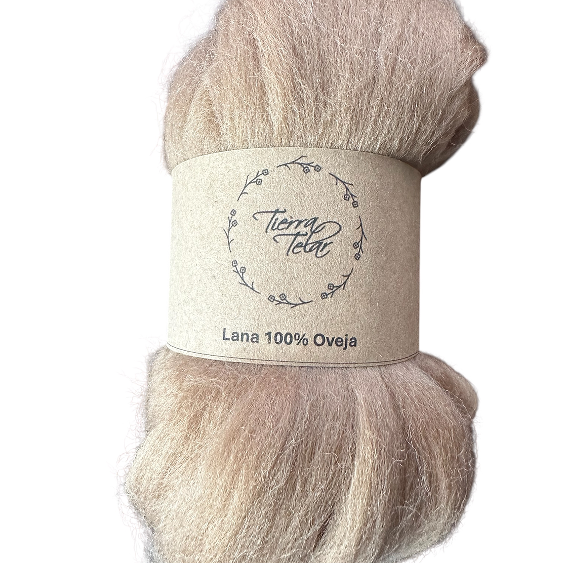 Lana de Oveja - Vellón Peinado - Caramelo  1