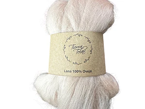 Lana de Oveja - Vellón Peinado - Beige