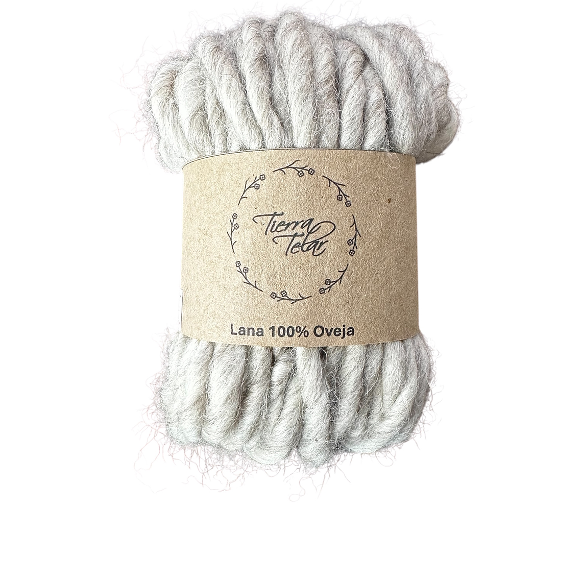 Lana de Oveja - Cordon peinado - Gris matizado  1
