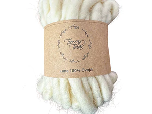 Lana de Oveja - Cordon peinado - crudo