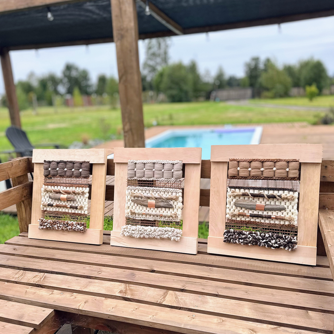 Telar Decorativo embarrilados  2