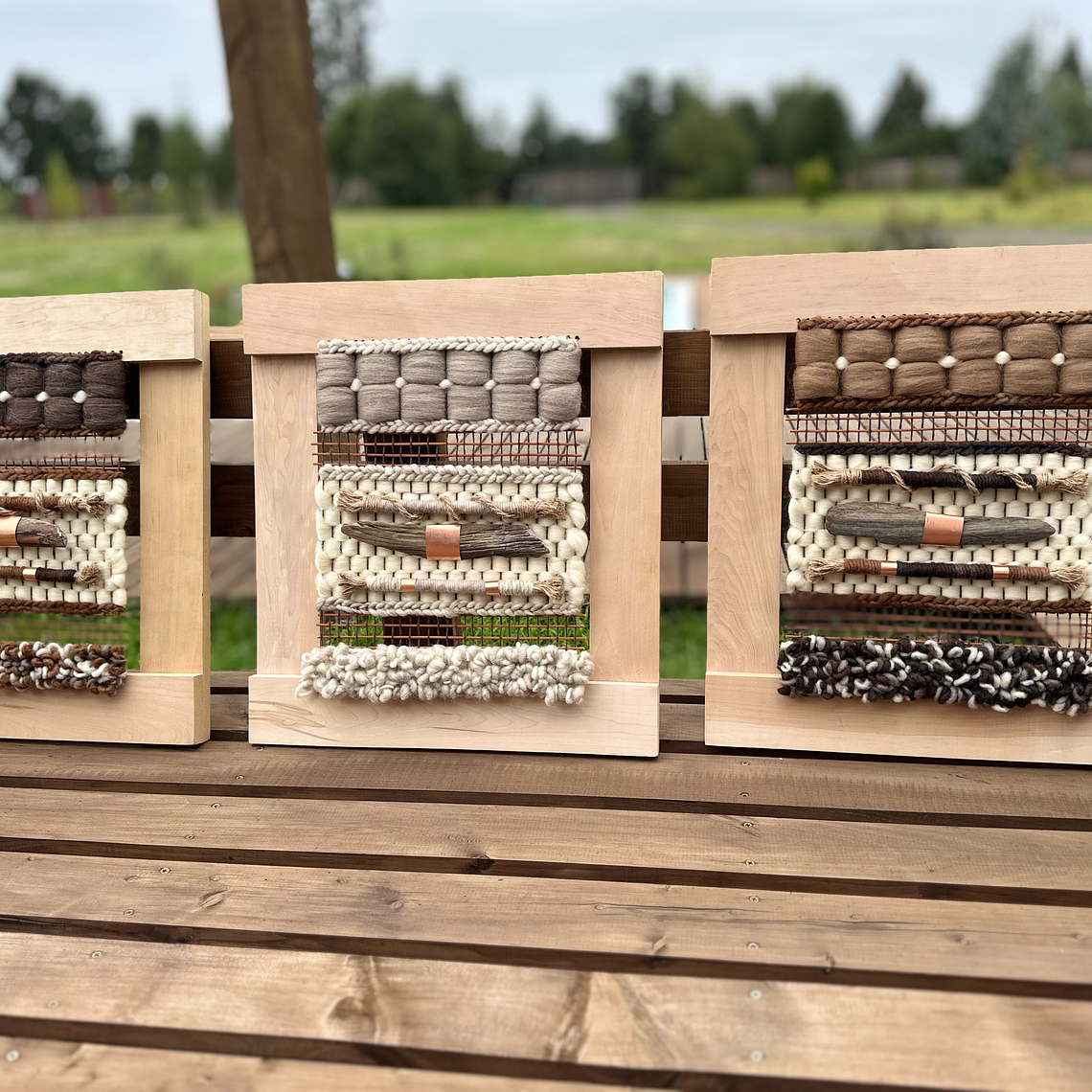 Telar Decorativo embarrilados  1