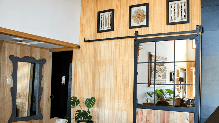 Trio cuadros embarrilados