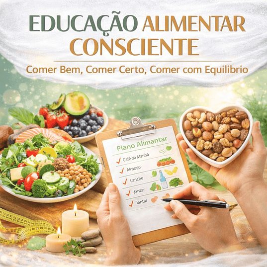 EDUCAÇÃO ALIMENTAR CONSCIENTE Comer Bem, Comer Certo, Comer com Equilíbrio 1