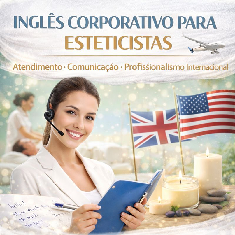 INGLÊS CORPORATIVO PARA ESTETICISTAS Atendimento • Comunicação • Profissionalismo Internacional 1
