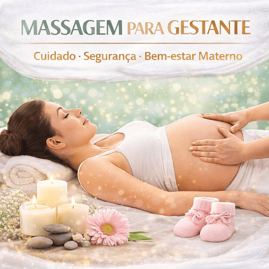 MASSAGEM PARA GESTANTE Cuidado • Segurança • Bem-estar Materno 1