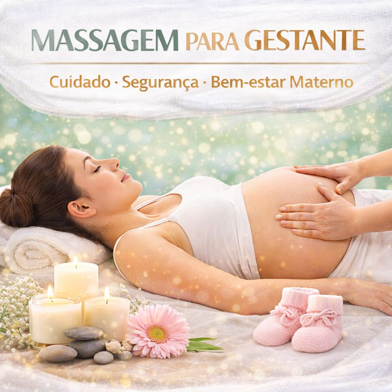 MASSAGEM PARA GESTANTE Cuidado • Segurança • Bem-estar Materno 1