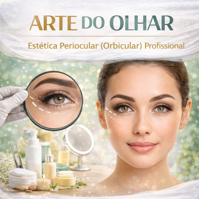 ARTE DO OLHAR Estética Periocular (Orbicular)  Profissional 1