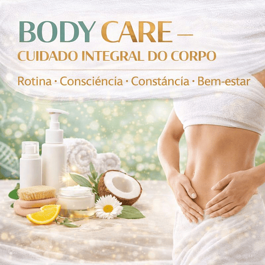 BODY CARE – CUIDADO INTEGRAL DO CORPO Rotina • Consciência • Constância • Bem-estar 1