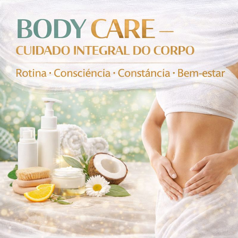 BODY CARE – CUIDADO INTEGRAL DO CORPO Rotina • Consciência • Constância • Bem-estar 1