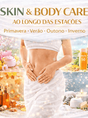 SKIN & BODY CARE AO LONGO DAS ESTAÇÕES Primavera • Verão • Outono • Inverno