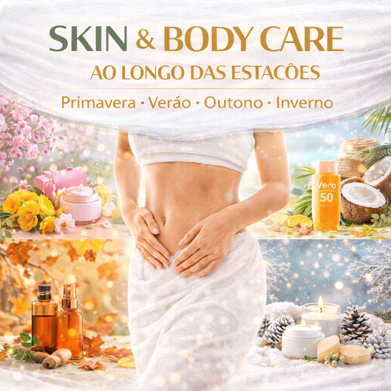 SKIN & BODY CARE AO LONGO DAS ESTAÇÕES Primavera • Verão • Outono • Inverno 1