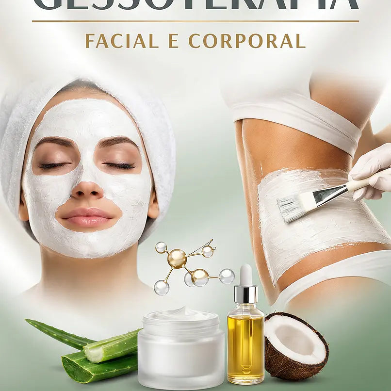 GESSOTERAPIA FACIAL E CORPORAL com Princípios Ativos 1