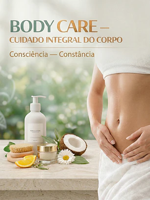 BODY CARE – CUIDADO INTEGRAL DO CORPO Rotina • Consciência • Constância • Bem-estar