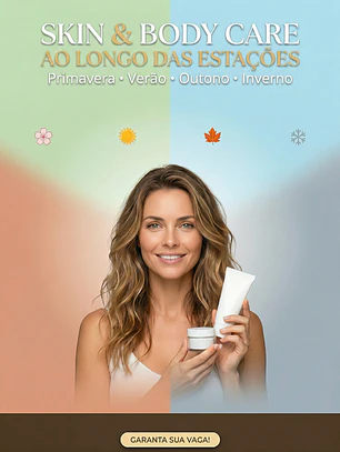 SKIN & BODY CARE AO LONGO DAS ESTAÇÕES Primavera • Verão • Outono • Inverno