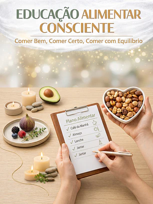 EDUCAÇÃO ALIMENTAR CONSCIENTE Comer Bem, Comer Certo, Comer com Equilíbrio