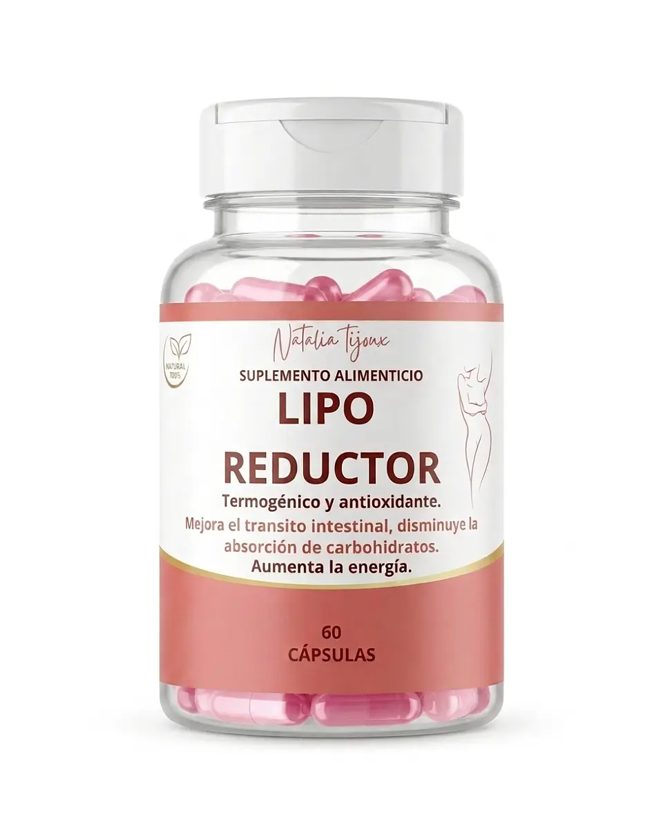 Lipo Reductor Termogénico y Antioxidante - 60 Cápsulas 1