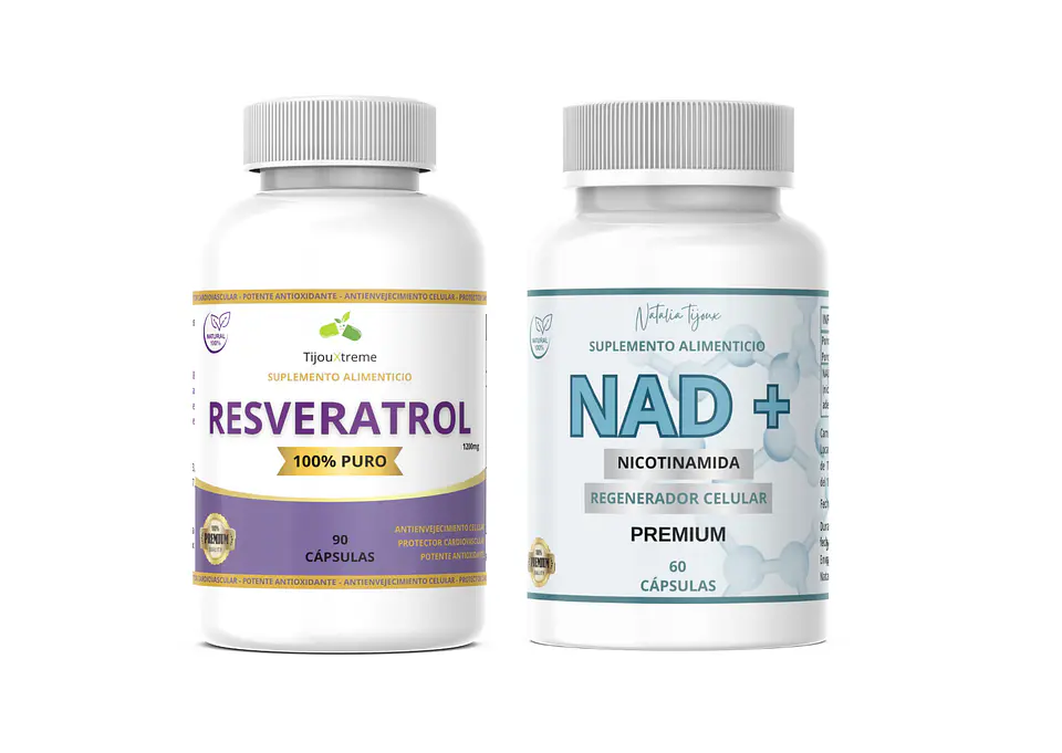Resvaratrol 90 cáps. + Nad 60 cáps. 1