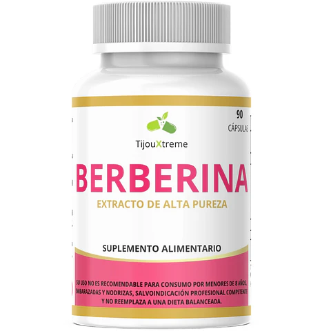 Berberina 400 mg – 90 Cápsulas TijouXtreme
