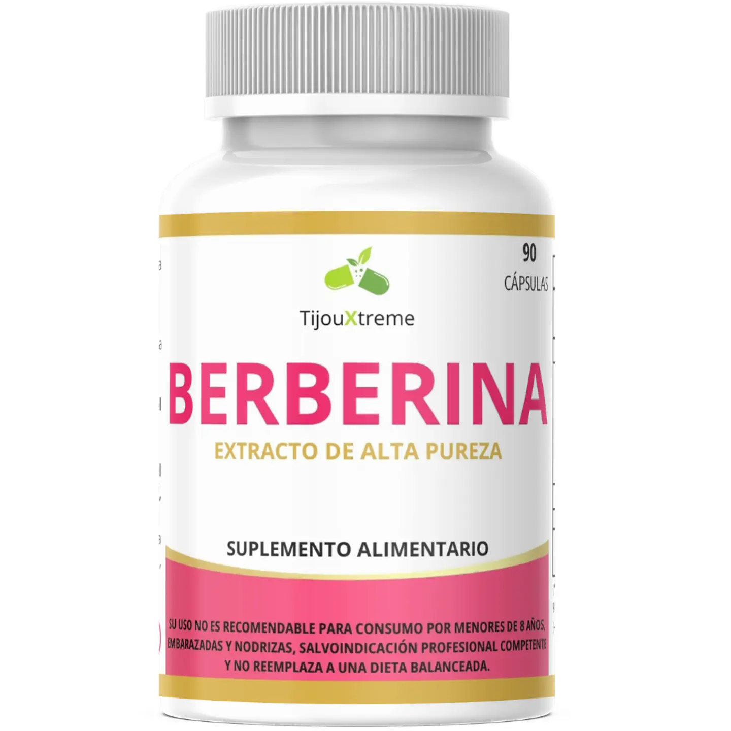 Berberina 400 mg – 90 Cápsulas TijouXtreme 1