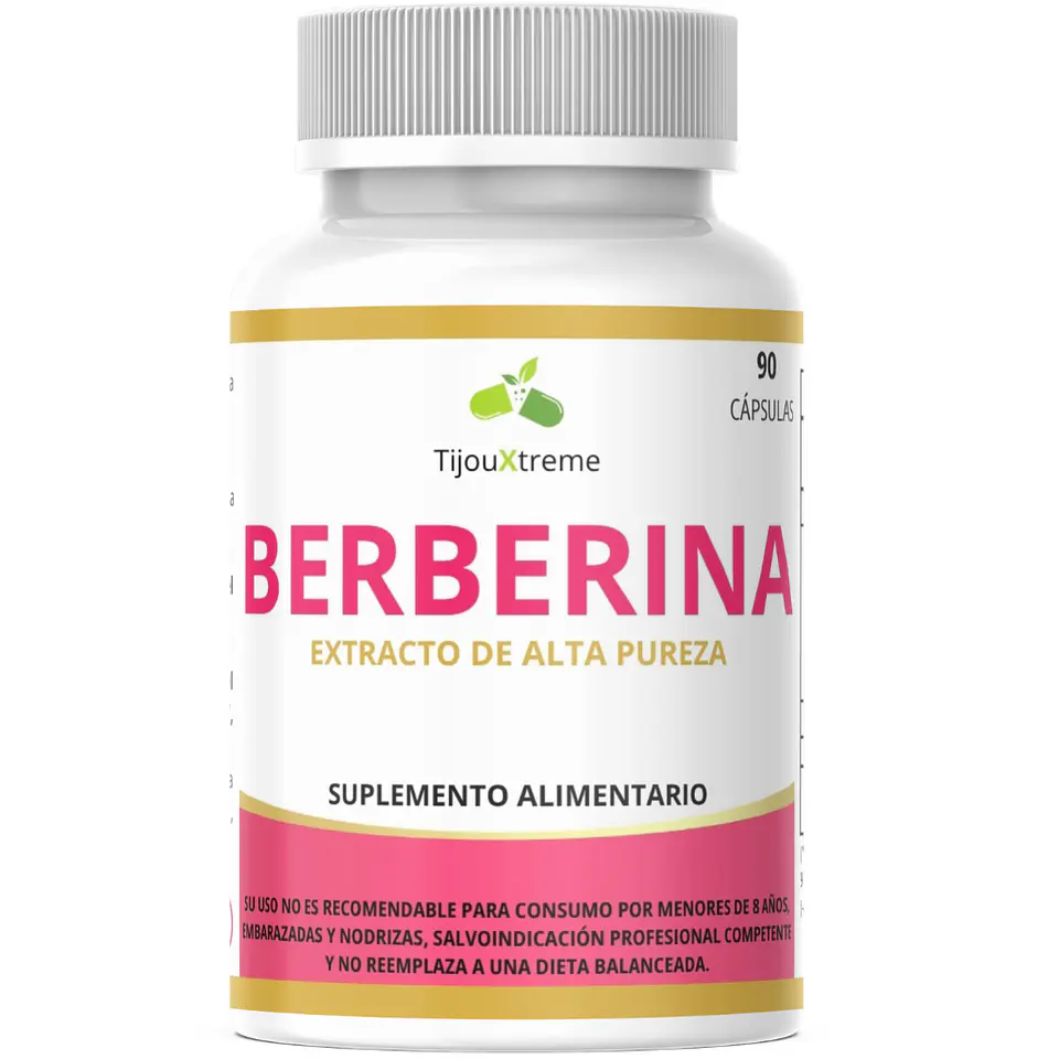 Berberina 400 mg – 90 Cápsulas TijouXtreme 1