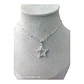 Cadena colgante estrella circones de plata 925 - Miniatura 2
