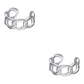 Aro ear cuff eslabones de plata 925 - Miniatura 1