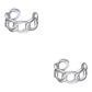 Aro ear cuff eslabones de plata 925 - Miniatura 2