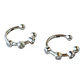 Aro ear cuff circones de plata 925 - Miniatura 2