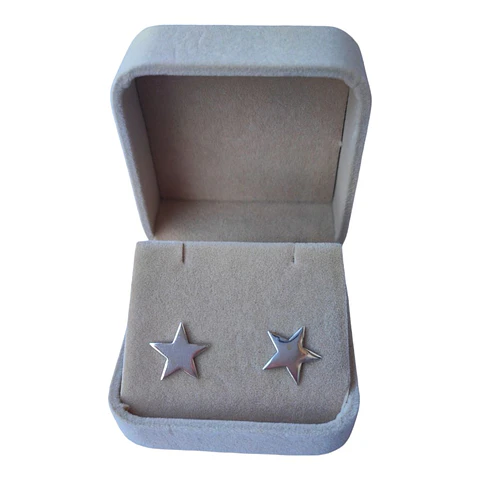 Aro maxi estrella de plata 925