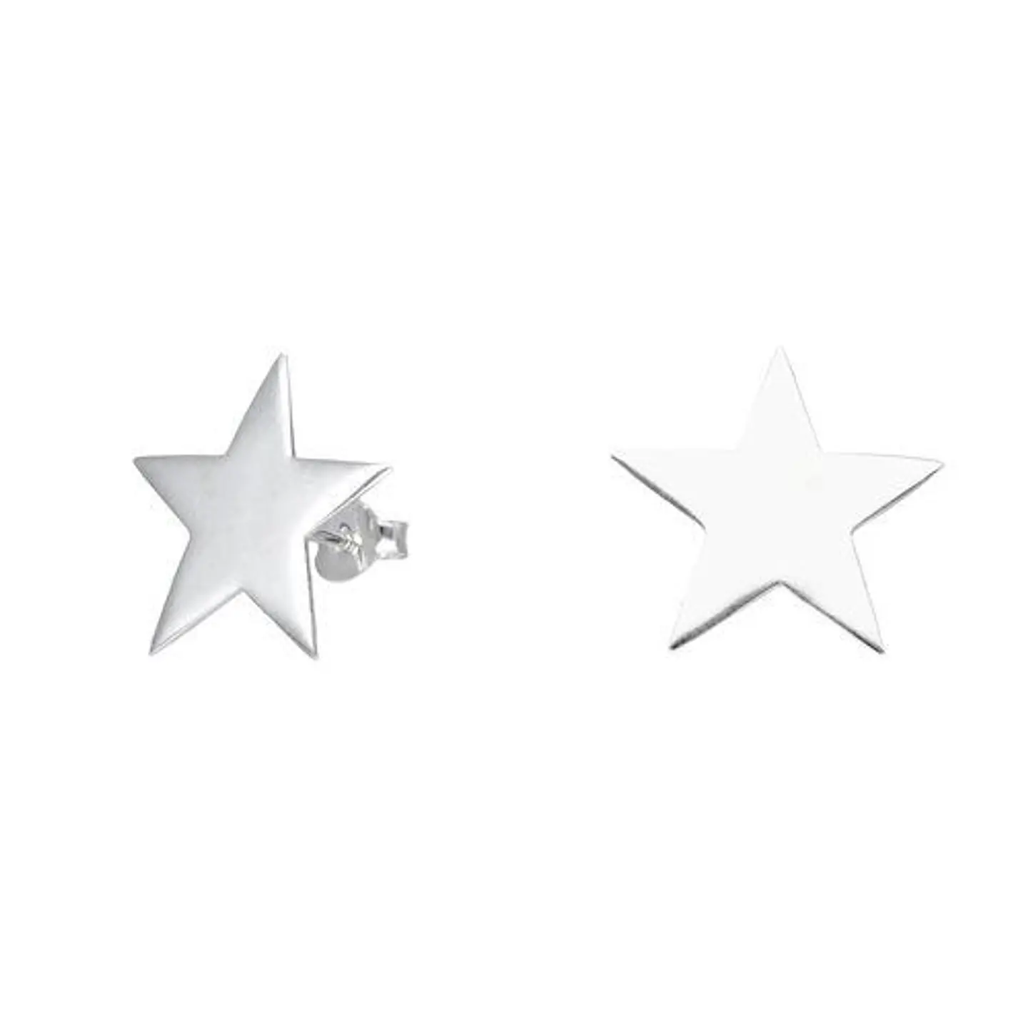 Aro maxi estrella de plata 925 2