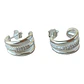 Semi argolla triple circones de plata 925 - Miniatura 2