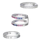 Set aros ear cuff circones multicolor de plata 925 - Miniatura 1