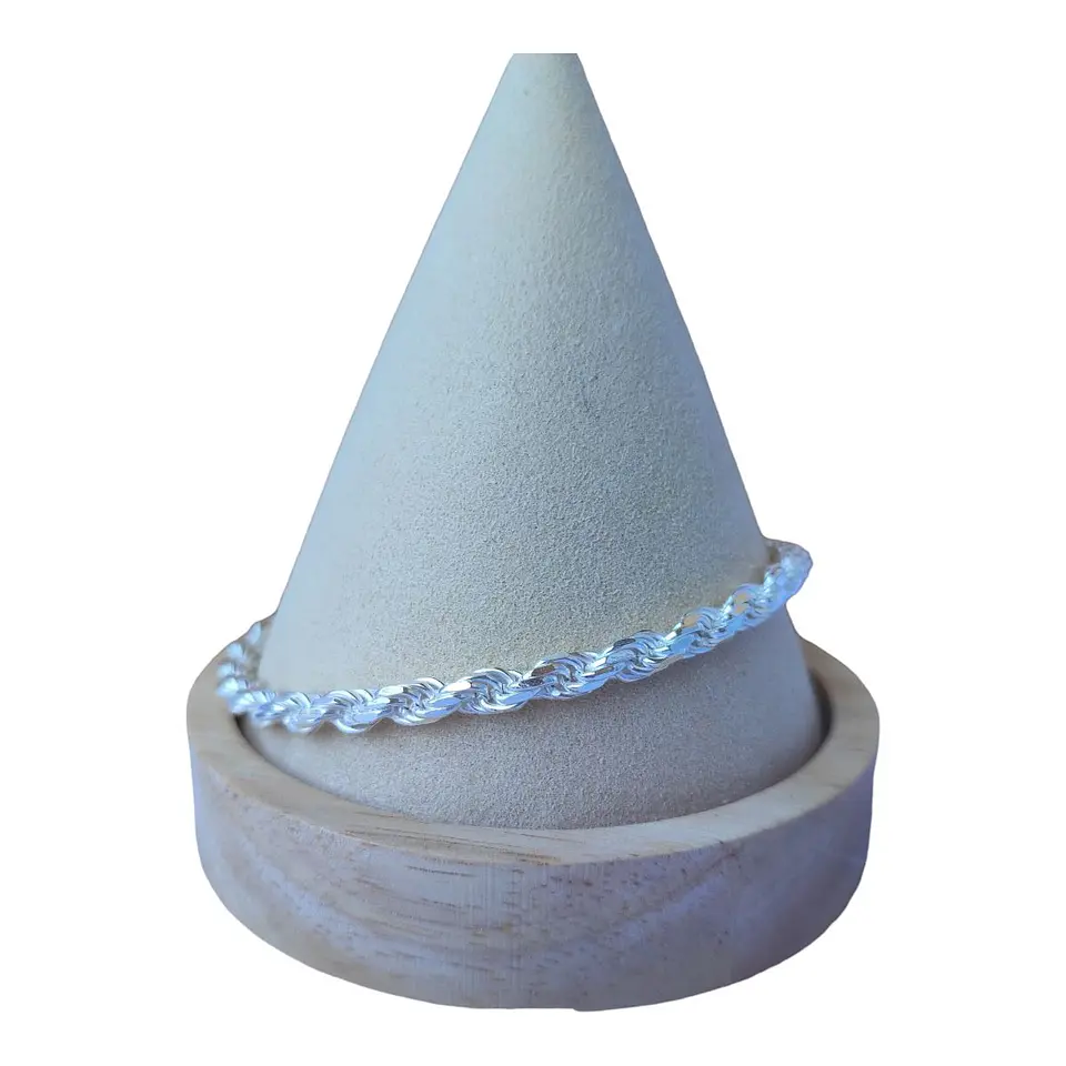 Pulsera turbillon de plata 925 2