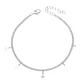 Pulsera estrellas circones tenis de plata 925 - Miniatura 1