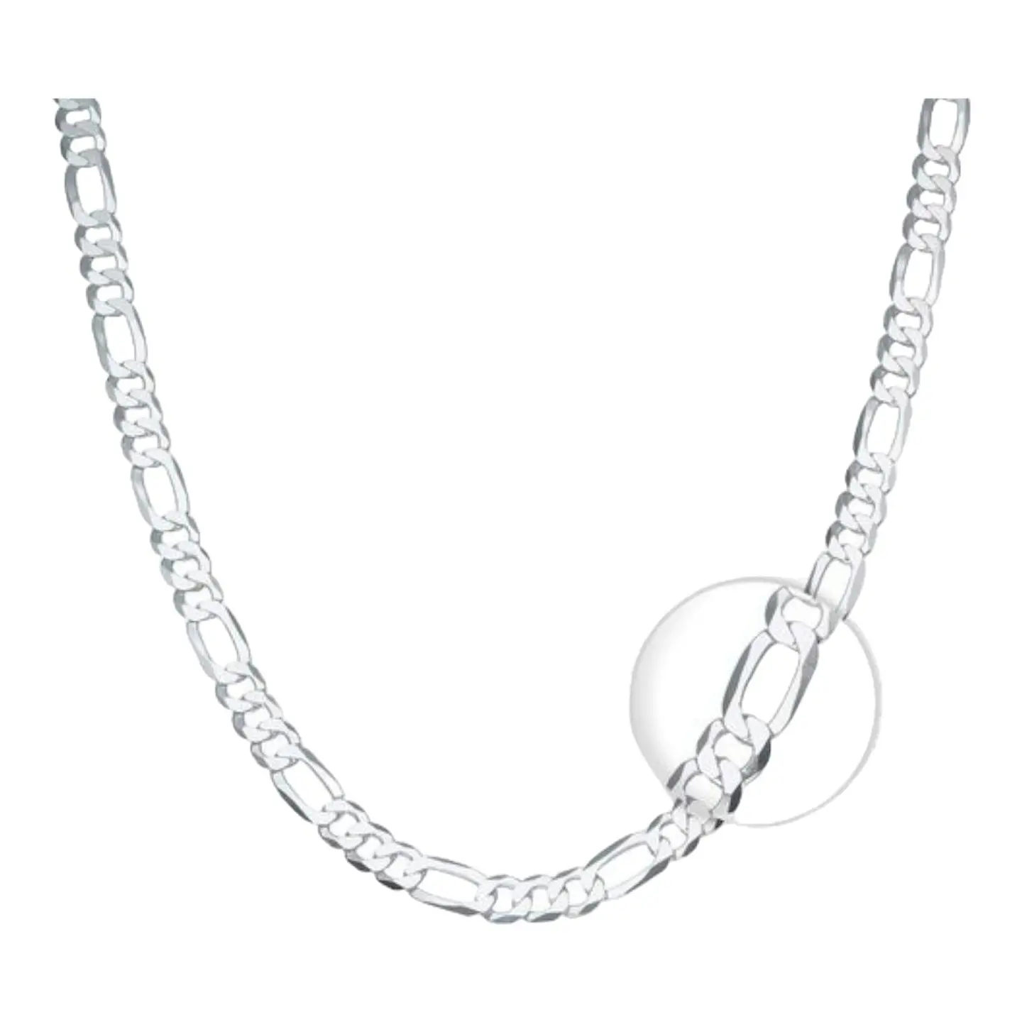 Cadena cartier 60 cm de plata 925. 1