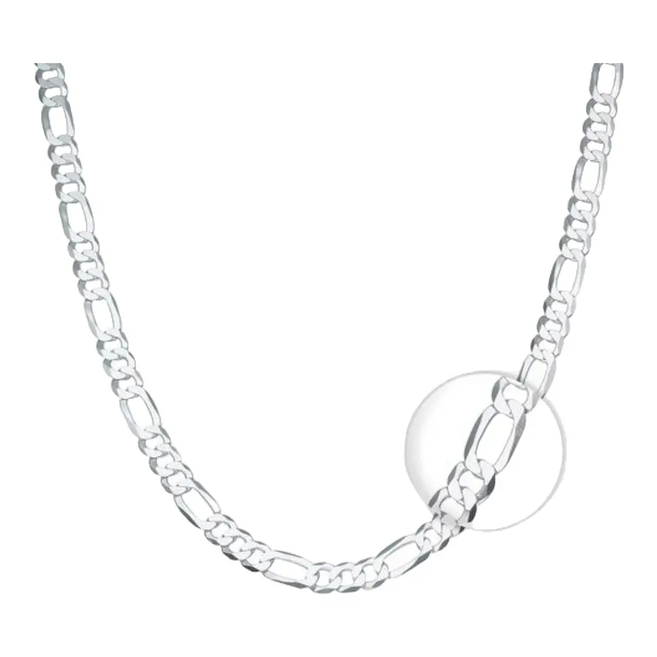 Cadena cartier 60 cm de plata 925. 1