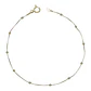 Pulsera veneciana con esferas de plata 925 bañado en oro de 18 k - Miniatura 2