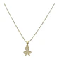 Collar niño circones de plata 925 bañado en oro 925 - Miniatura 2